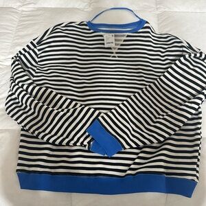 Free People Women's Classic Striped Crew size medium NWT.